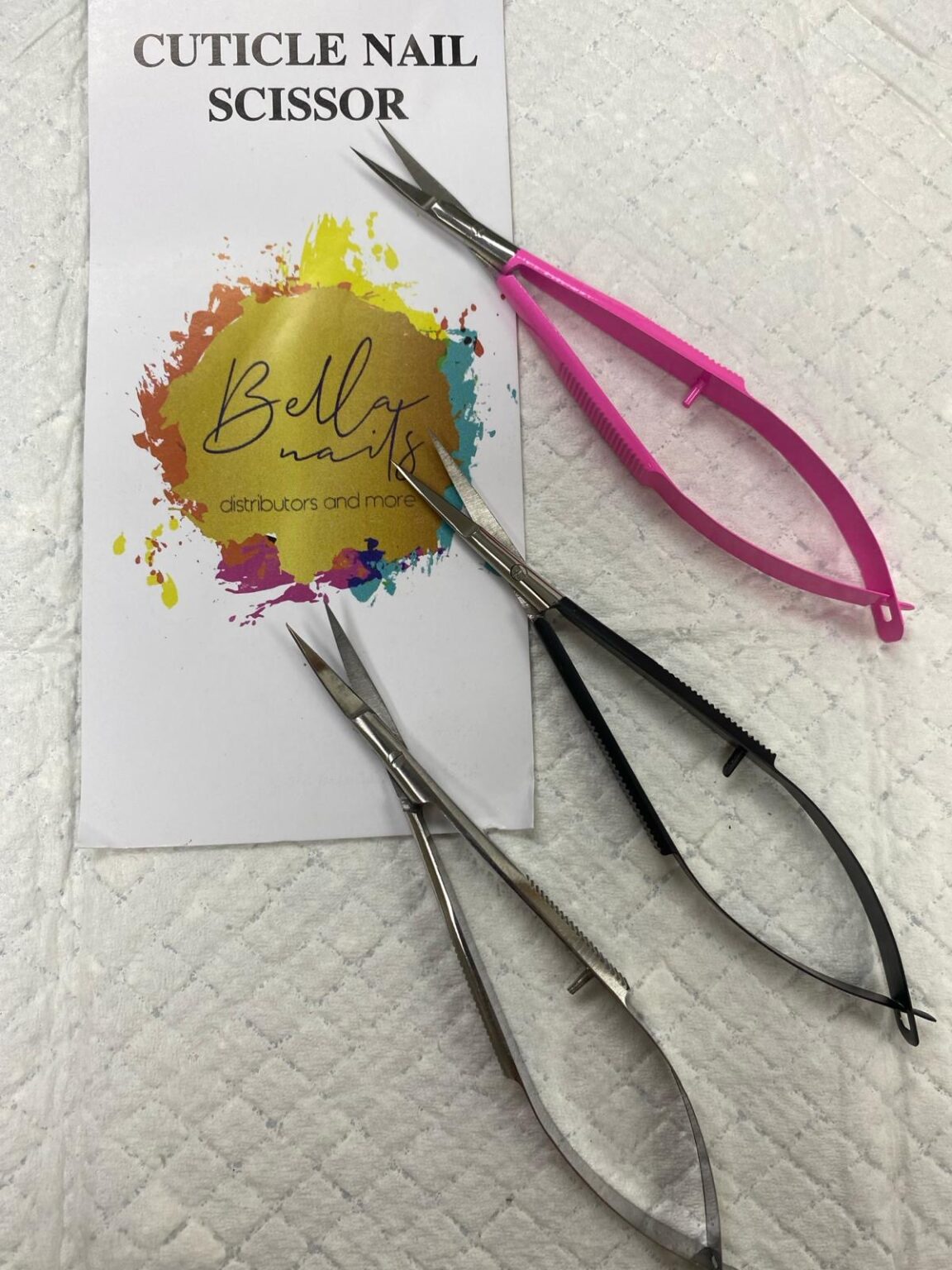 Tijeras Rusas Plata Bella Nails Bella Nails Distributors